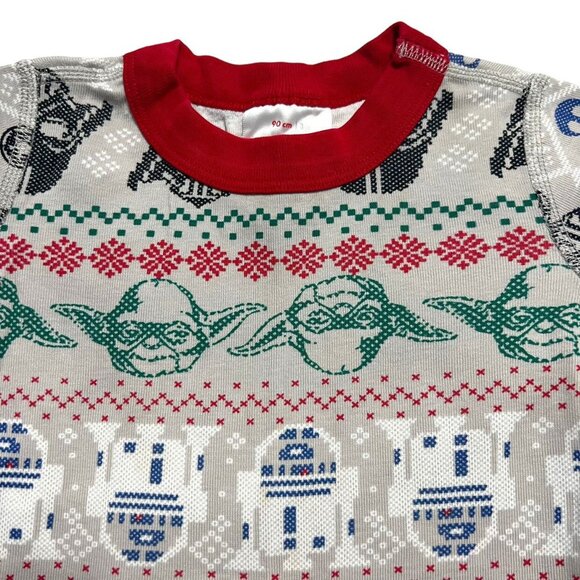 Hanna Andersson Sz 90 (3) Star Wars Christmas Pajamas - Picture 3 of 8